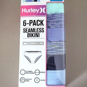 Hurley Seamless Bikini Underwear 6 pack -XL